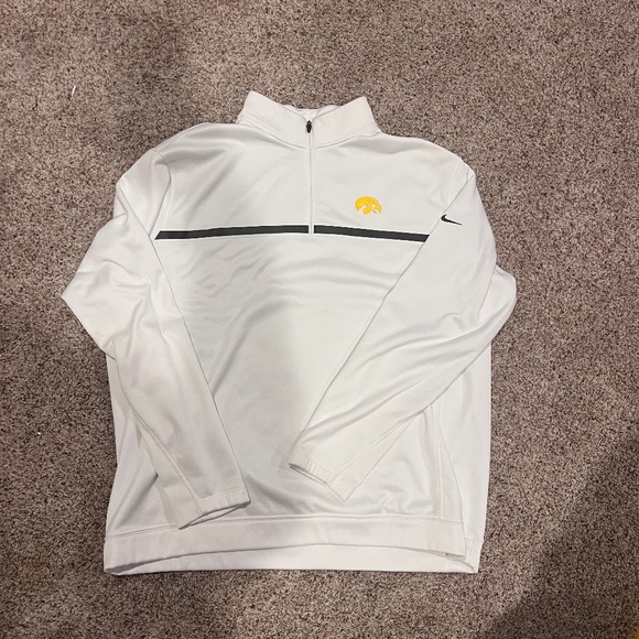 Nike Golf Iowa Hawkeyes Men's 1/4 Zip - Picture 1 of 3